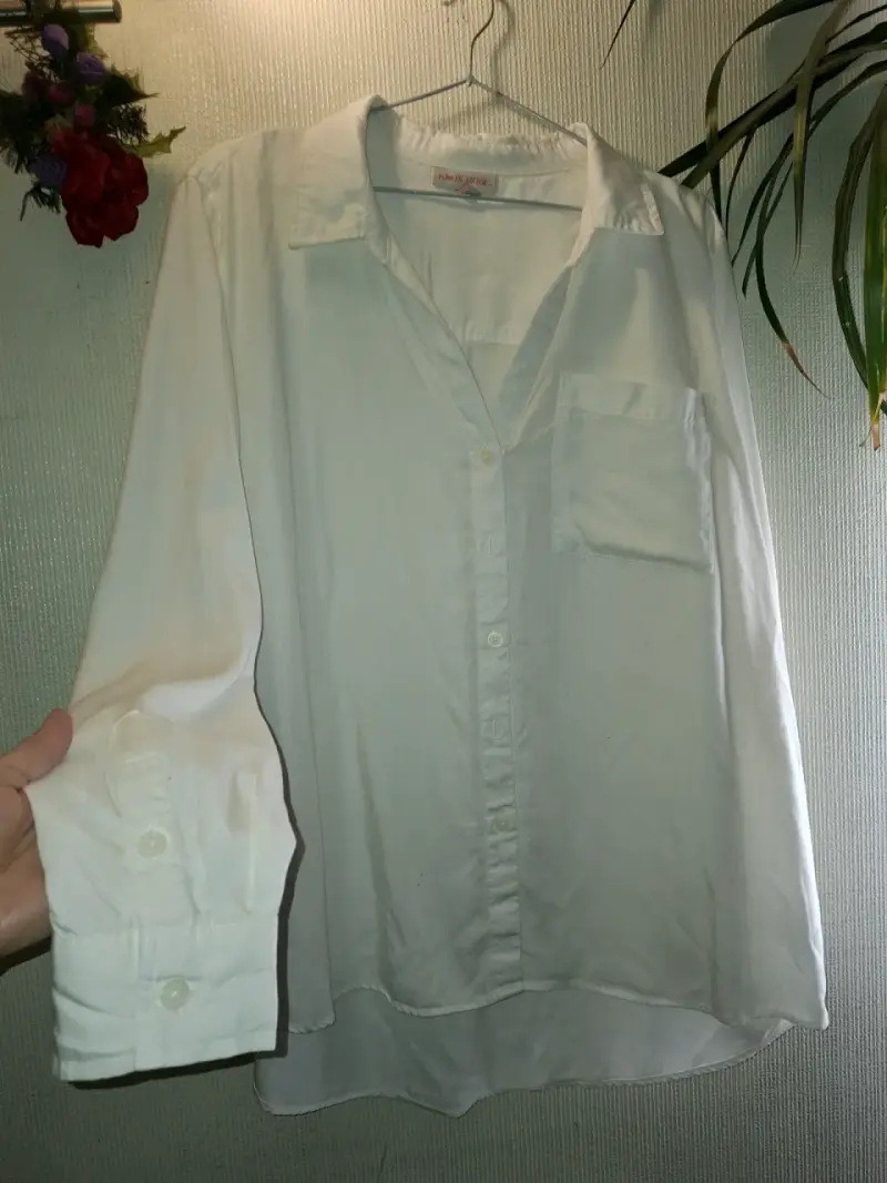 Blusa blanca de manga larga Knox Rose - 3