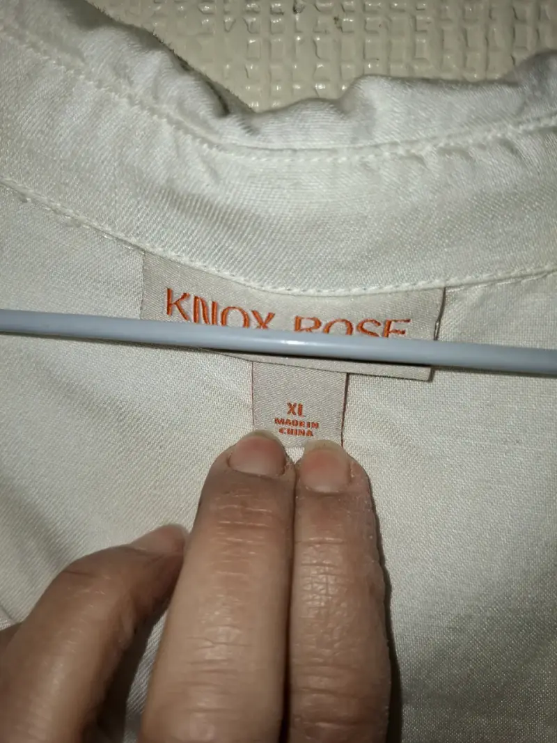 Blusa blanca de manga larga Knox Rose - 4