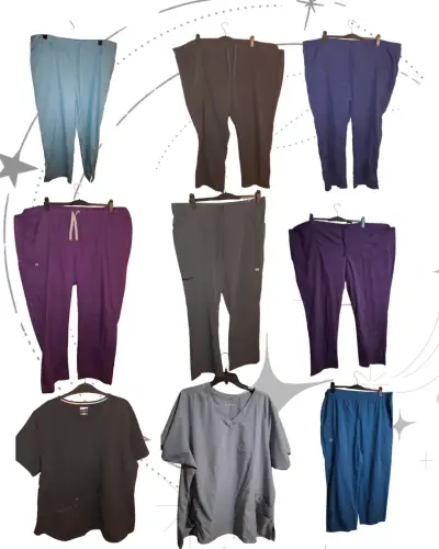 Lote de uniformes médicos talla grande - miniatura 2