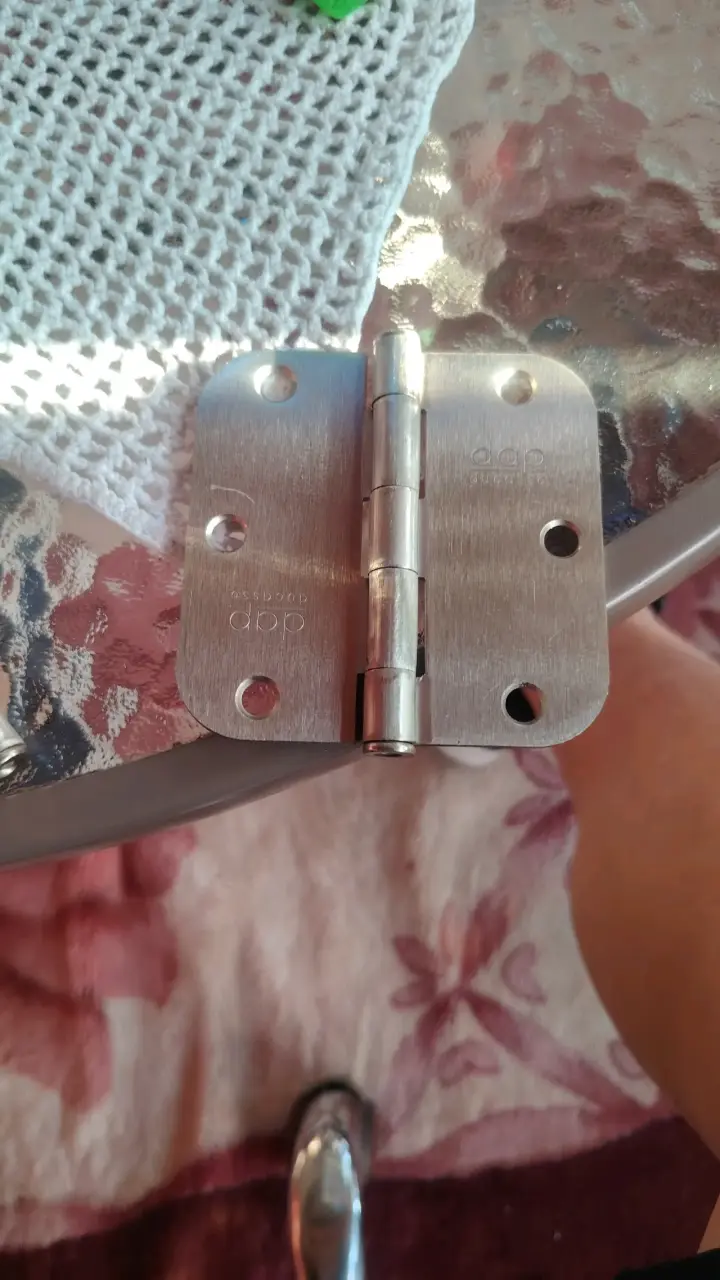 Juego de bisagras de acero inoxidable Dap Ducasse - 2