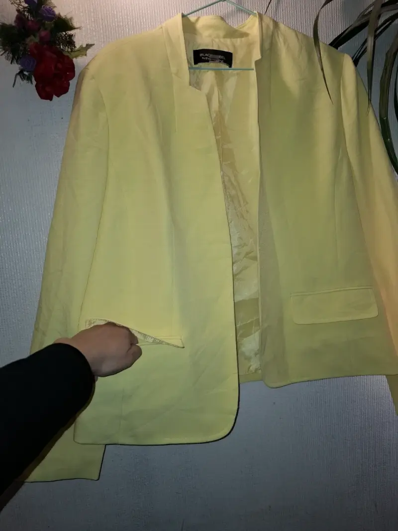 Blazer amarillo Black Label para mujer - 1