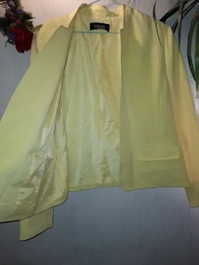 Blazer amarillo Black Label para mujer - miniatura 2