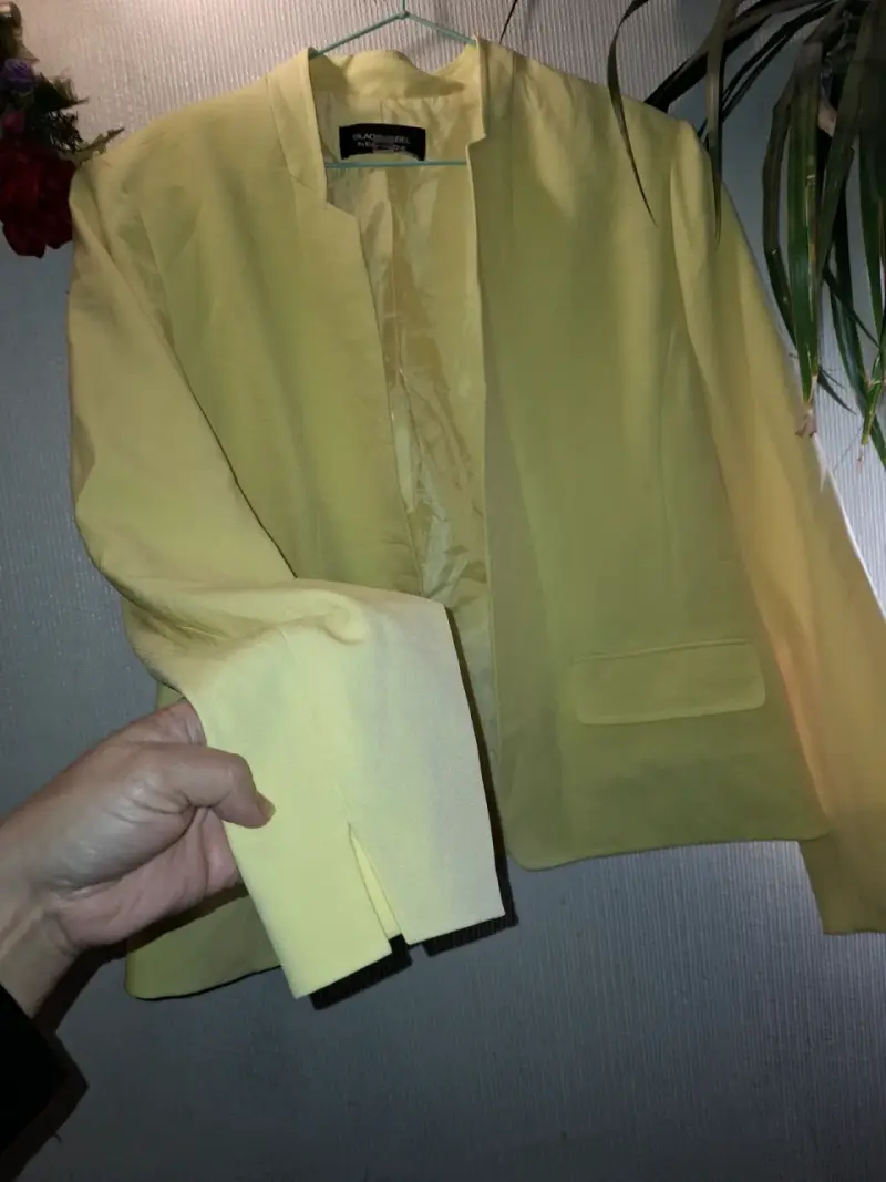 Blazer amarillo Black Label para mujer - 4