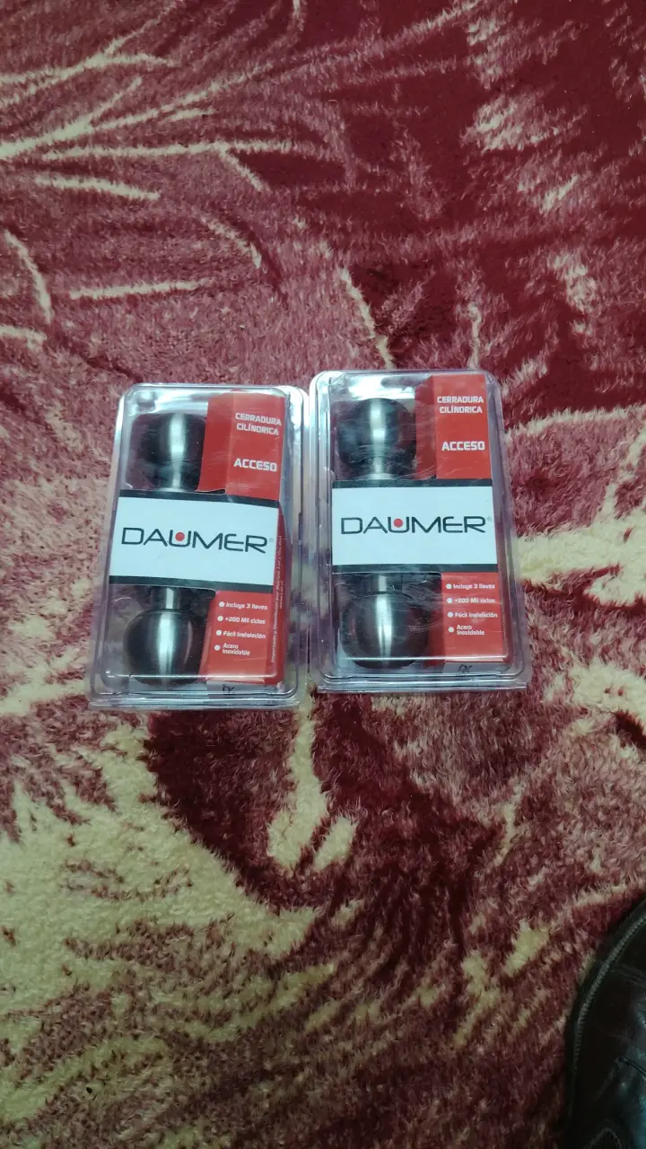 Cerradura cilíndrica Daumer Acceso con 3 llaves - 1