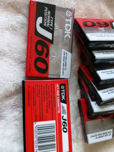 Cassettes TDK J60 de 60 minutos - miniatura 1