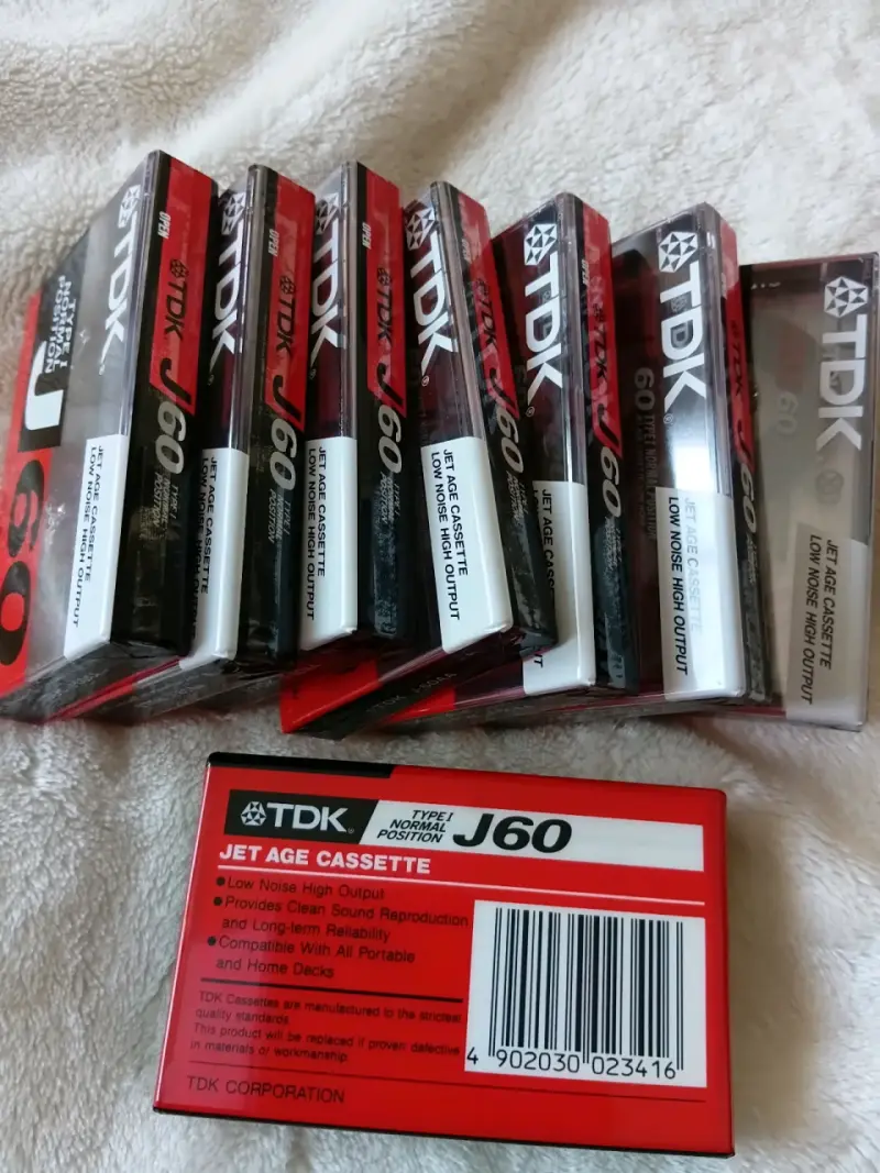 Cassettes TDK J60 de 60 minutos - 2