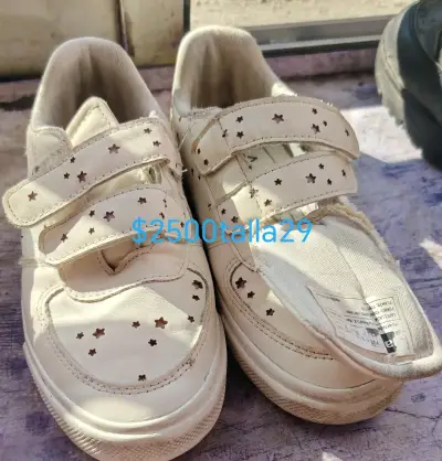 Zapatillas de Niños Blancas Talla 30 - miniatura 2