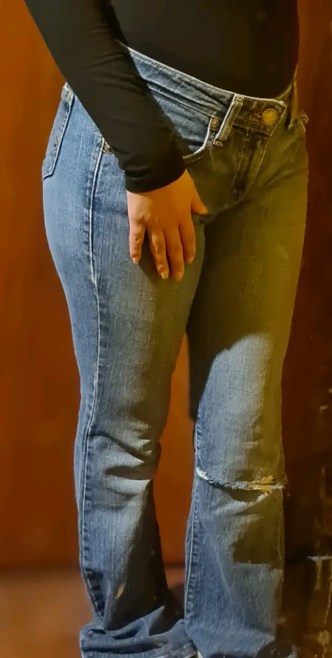 Jeans a la cadera Levi's azul desgastados para - 4