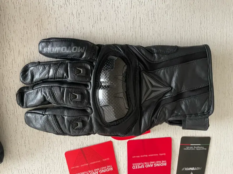 Guantes de moto Motowolf con protección - 1