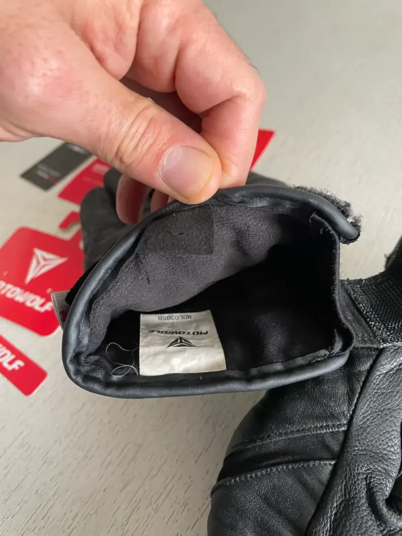 Guantes de moto Motowolf con protección - 2