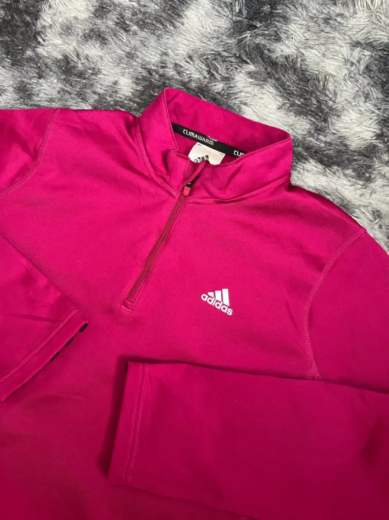 Polerón deportivo rosa Adidas - 2