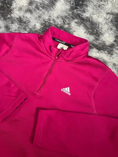 Polerón deportivo rosa Adidas - miniatura 2