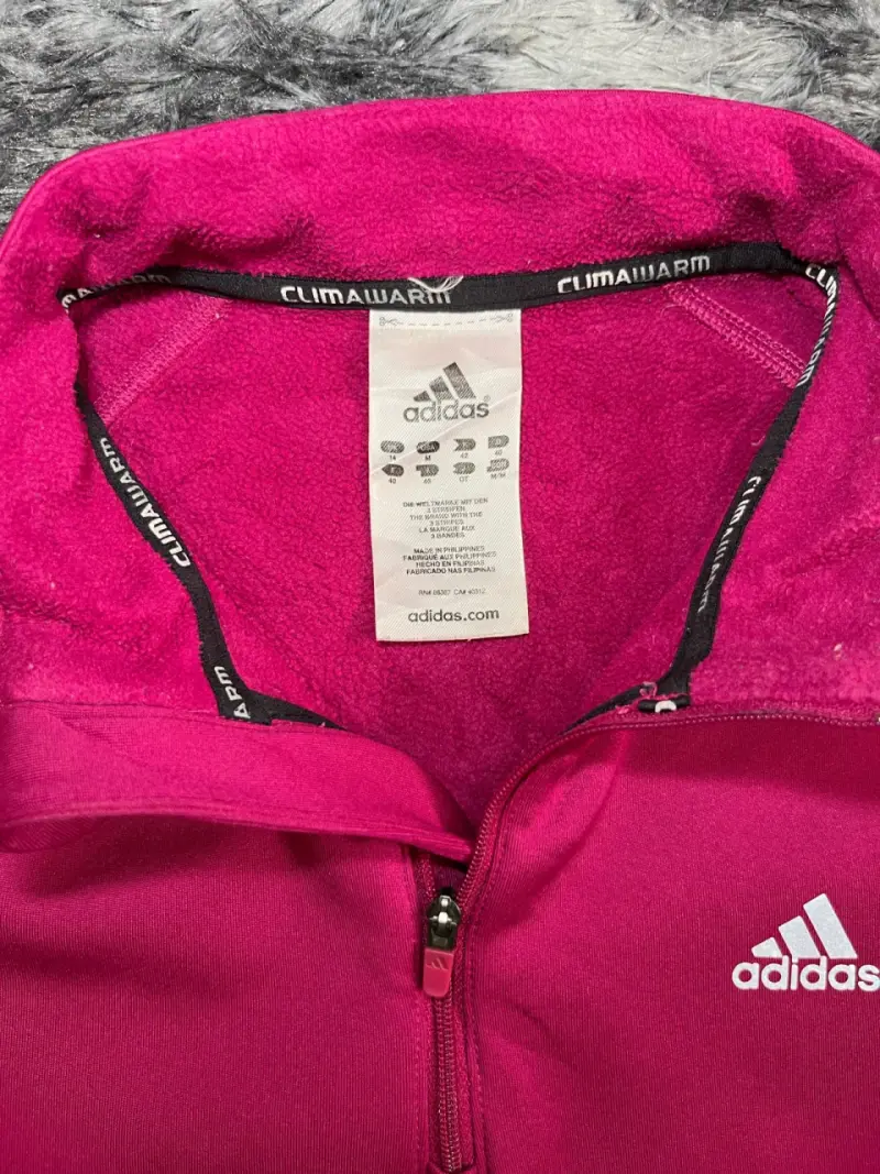 Polerón deportivo rosa Adidas - 3