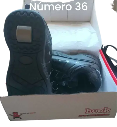 Zapatillas con Rueda Automática Hook Negras - miniatura 1