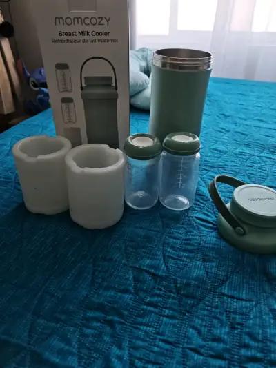 Enfriador de Leche Materna Momcozy Verde - miniatura 2