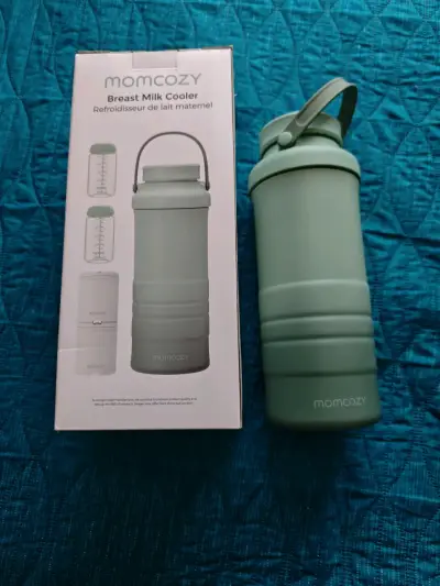 Enfriador de Leche Materna Momcozy Verde - miniatura 3