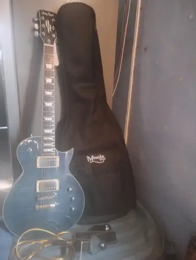 Guitarra eléctrica Harley benton les paul - miniatura 2