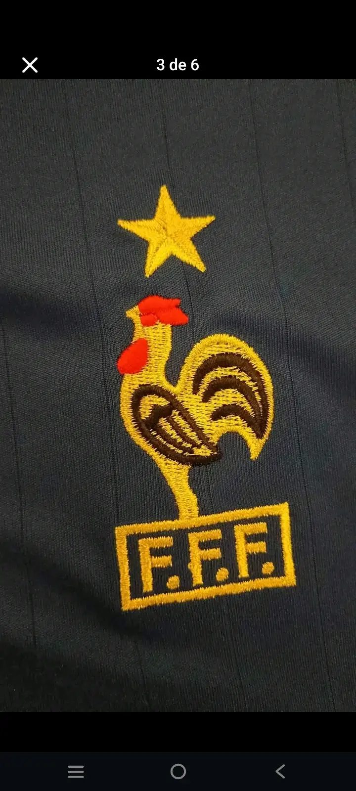 Camiseta fútbol francia - 3