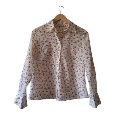 Blusa de mujer estampada con diseño, Nino Mori, M. - miniatura 1