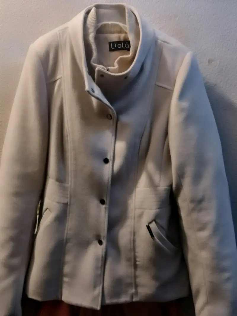 Chaqueta de lana beige Liolà para mujer - 2