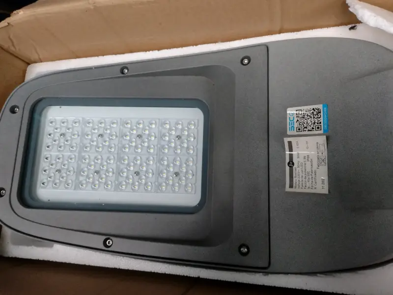 Luminaria LED para exterior gris - 1