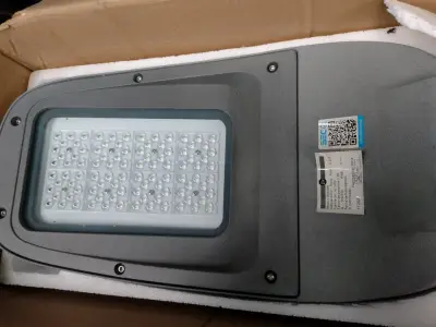 Luminaria LED para exterior gris - miniatura 1