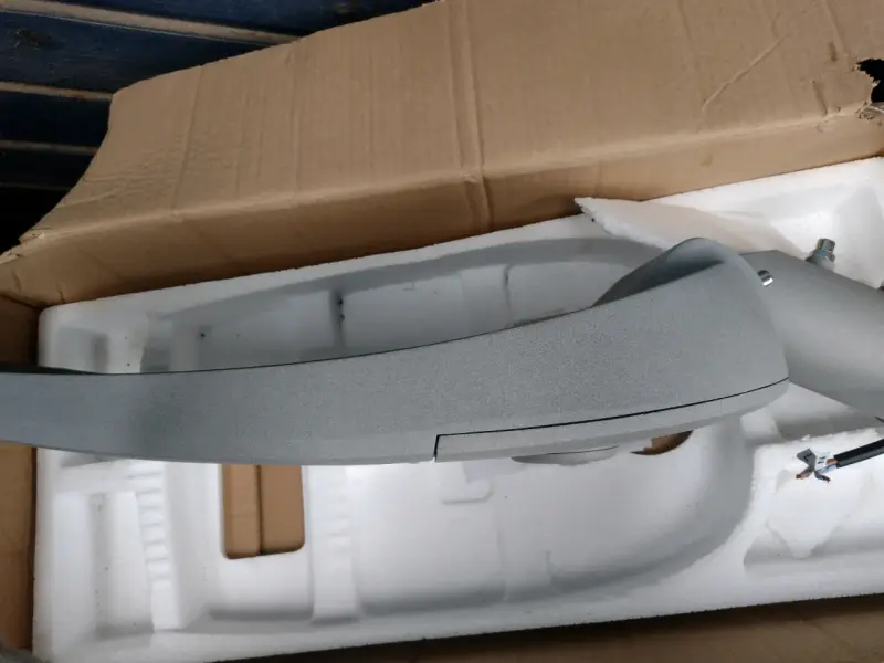 Luminaria LED para exterior gris - 4