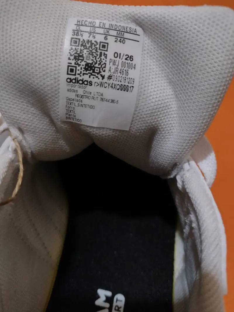 Zapatillas deportivas blancas Adidas Unisex - 4