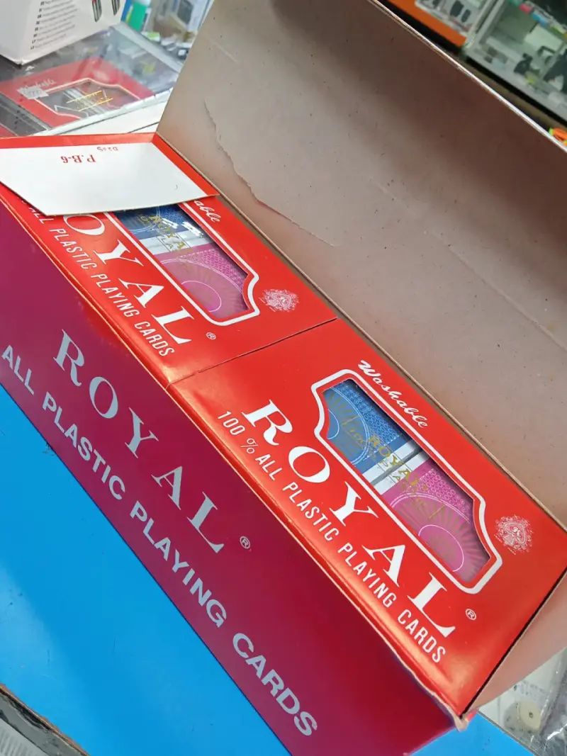 Baraja de Cartas Plásticas Royal Lavables - 3