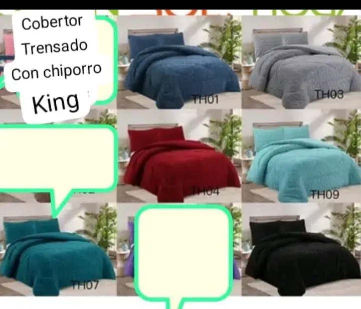Cobertor Trenzado King con Chiporro