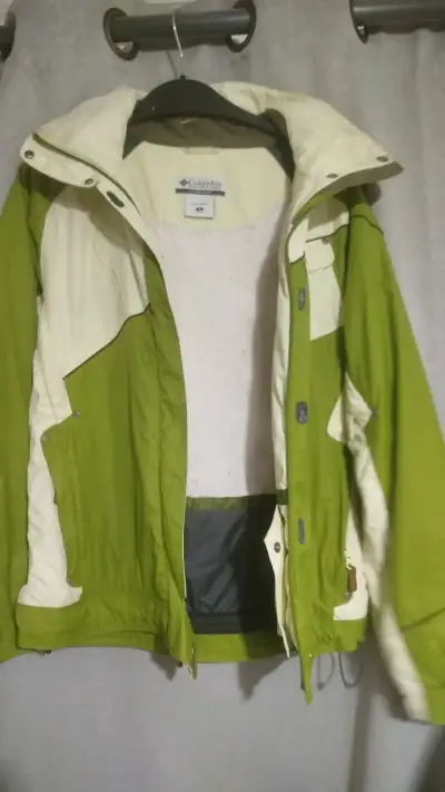 Chaqueta Columbia verde unisex - miniatura 1