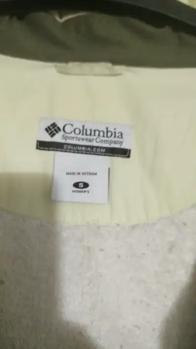 Chaqueta Columbia verde unisex - miniatura 2