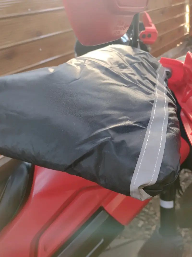 Guantes térmicos para manubrio de moto - 2