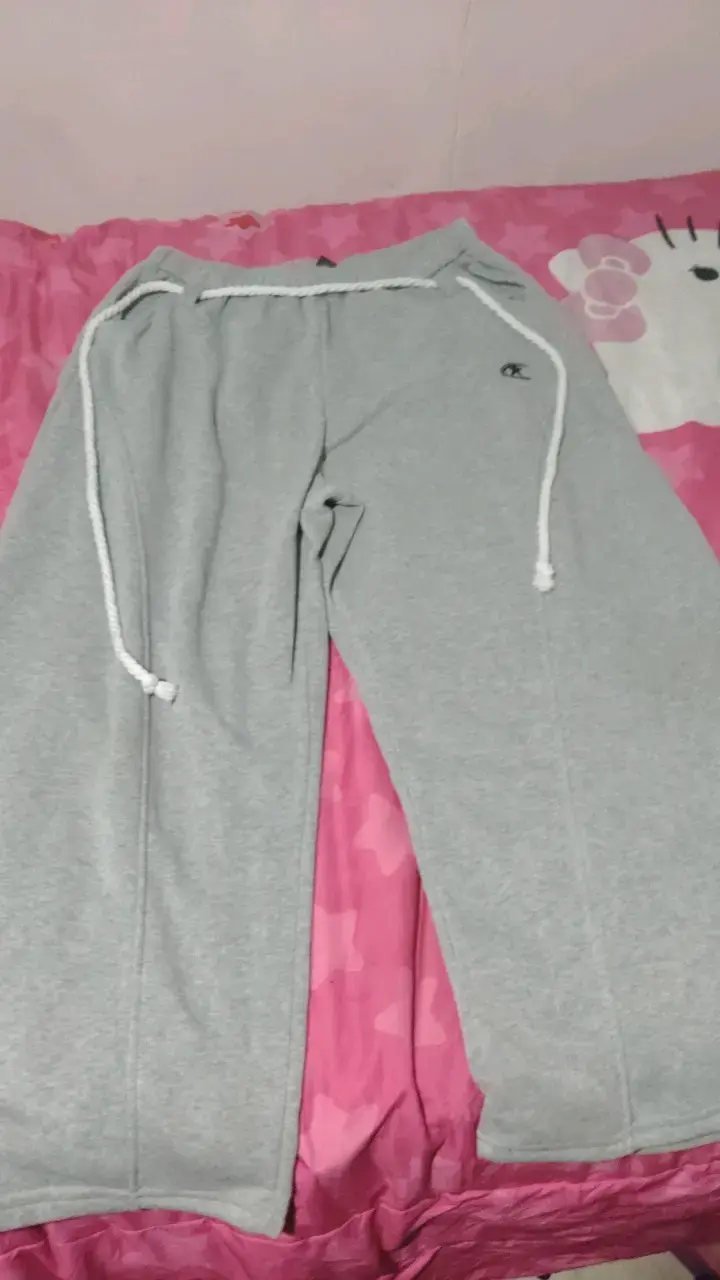 Pantalones deportivos grises con logo - 2