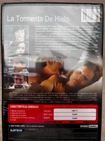 DVD La Tormenta de Hielo de Ang Lee - miniatura 2