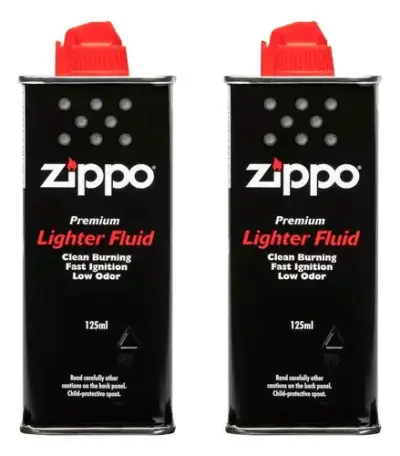 Pack 2 Recargas de Bencina Zippo 125ml - miniatura 1