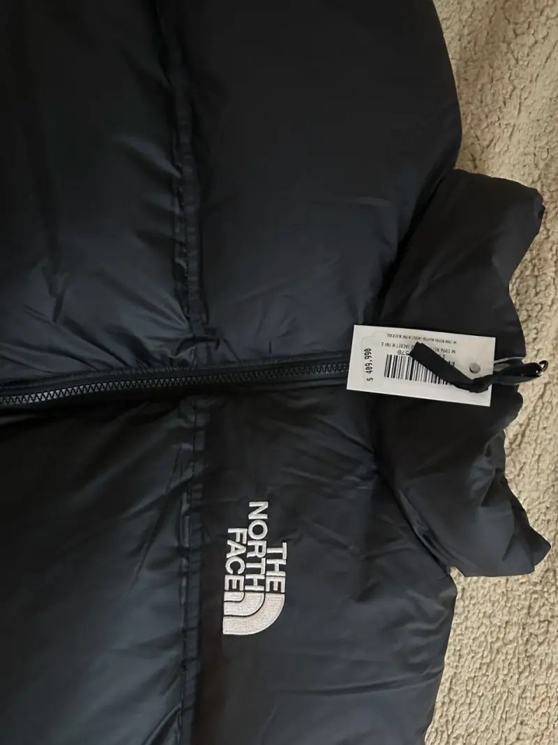 Chaqueta de plumas negra The North Face - 3