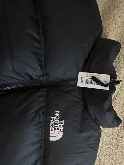 Chaqueta de plumas negra The North Face - miniatura 3
