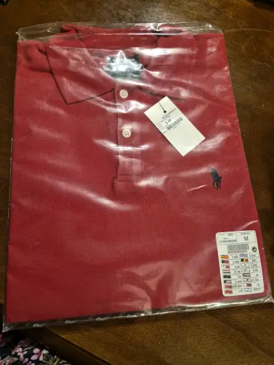 Polera Polo Ralph Lauren roja para hombre - miniatura 1