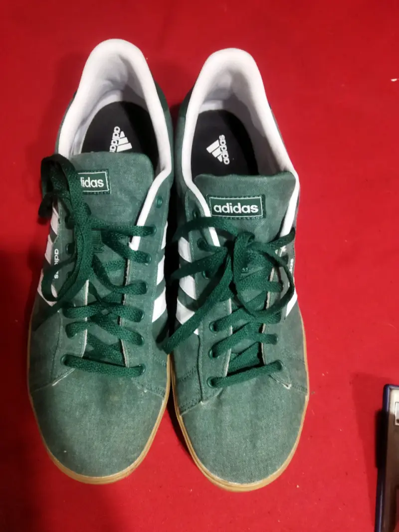 Zapatillas deportivas verdes Adidas para hombre - 4