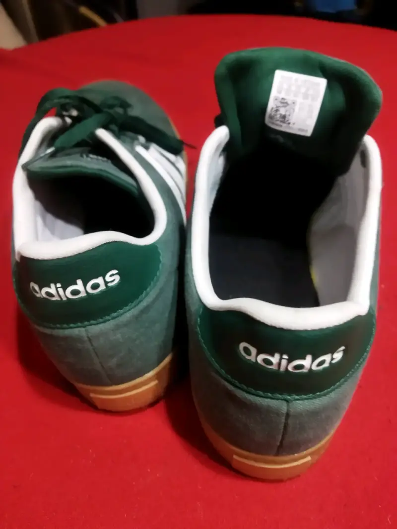 Zapatillas deportivas verdes Adidas para hombre - 5