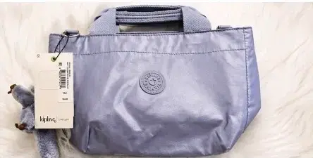 Bolso Kipling morado con correa ajustable - 3