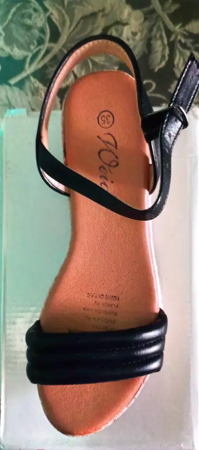 Sandalias de Plataforma Negras para Mujer - miniatura 2