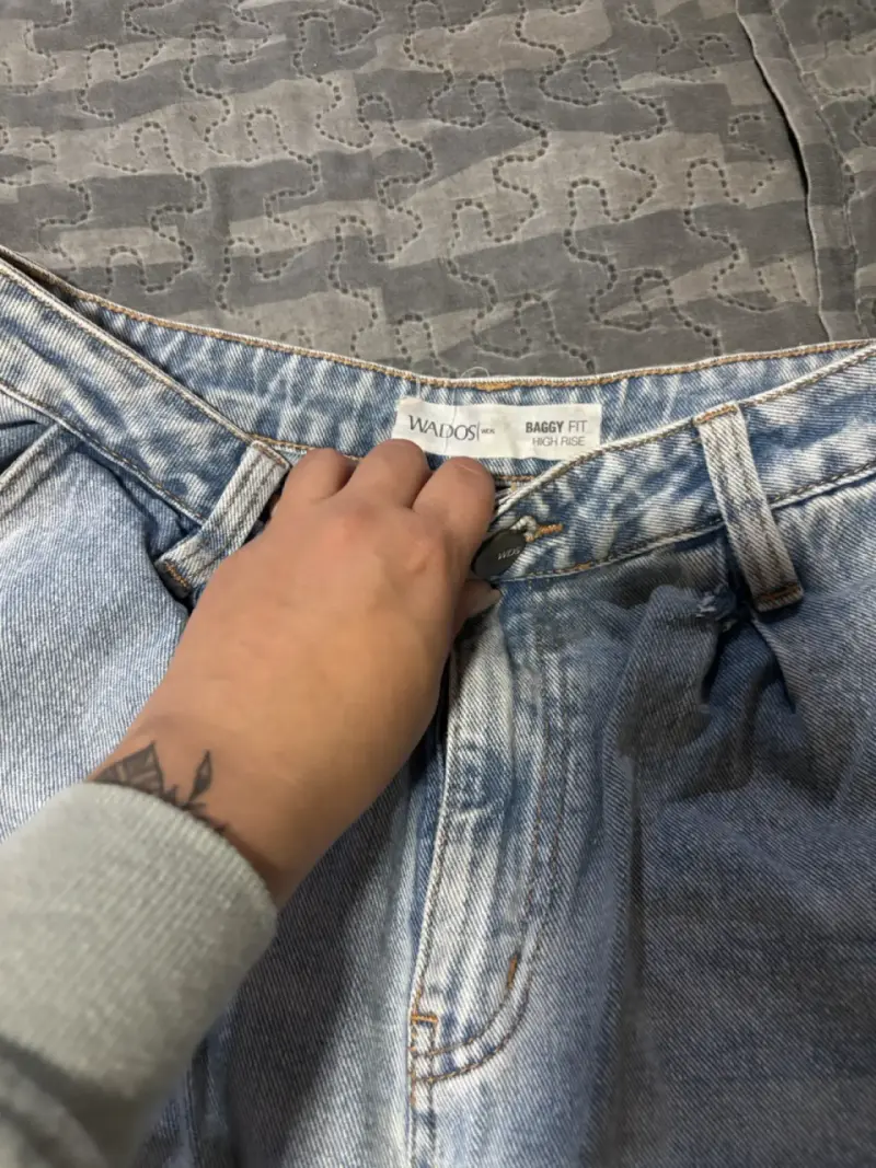 Jeans Baggy Fit de Mujer Wados - 1