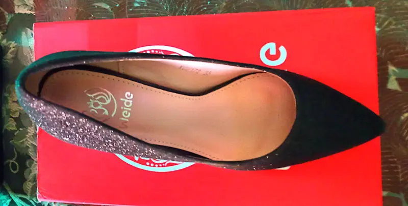 Zapatos de tacón Weide negros brillantes - 2