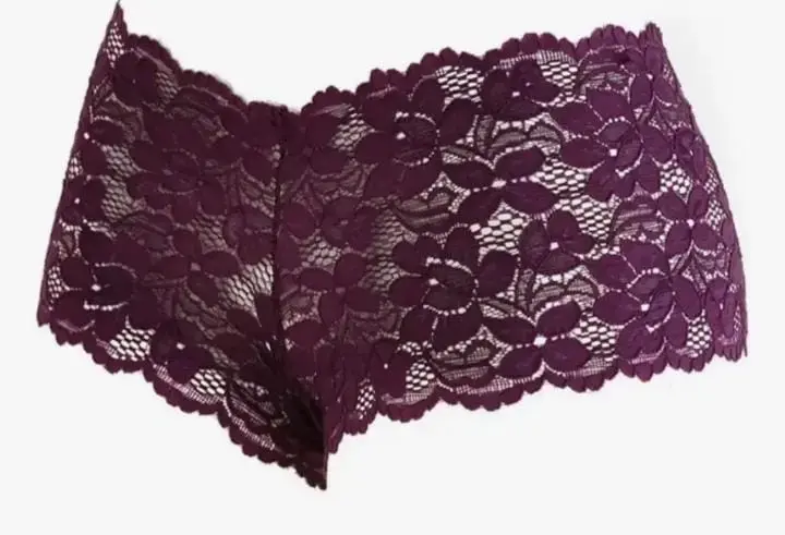 Calzones de encaje unisex  talla L - 3