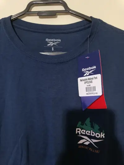 Polera azul Reebok Machu Picchu para hombre - miniatura 3