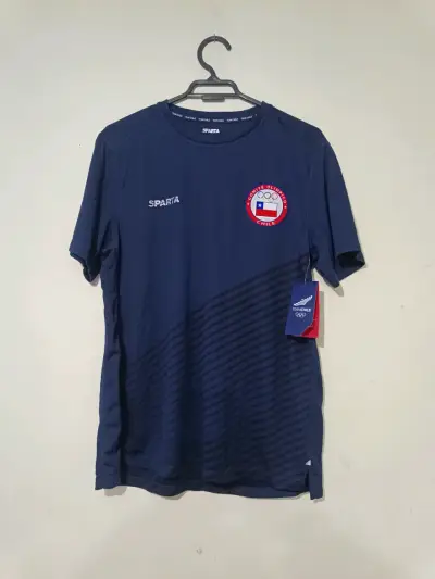 Polera Team Chile Sparta azul - miniatura 1