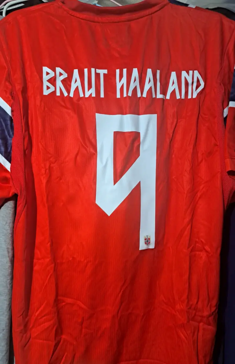 Camiseta de fútbol Noruega Nike Braut Haaland - 2