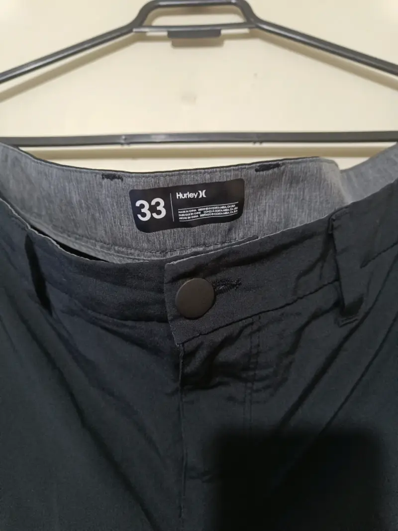 Shorts negros Hurley talla 33 para hombre - 3